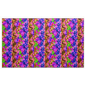 抽象芸術結晶鮮やかモザイク模様 ファブリック (ヤード)