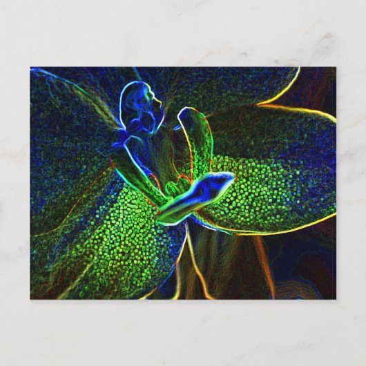 抽象芸術絵はがき ポストカード (正面)