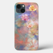 抽象芸術絵を描と花 Case-Mate iPhoneケース (裏面)
