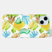 抽象芸術絵を描のかわいい水彩模様 Case-Mate iPhoneケース (裏面 (横))