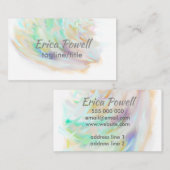 抽象芸術絵を描のデザイン名刺カスタム 名刺 (正面/裏面)