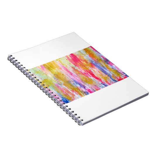 抽象芸術絵を描の流れ。モダン糸 ノートブック (右側)