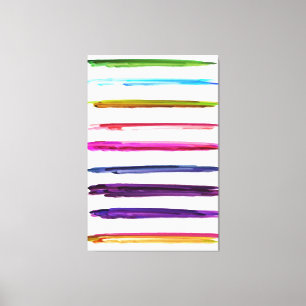 抽象芸術絵を描の絵を描ブラシ キャンバスプリント