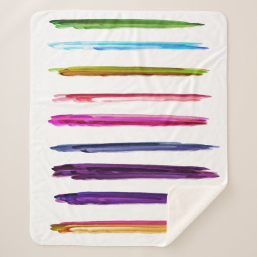 抽象芸術絵を描の絵を描ブラシ シェルパブランケット (正面)