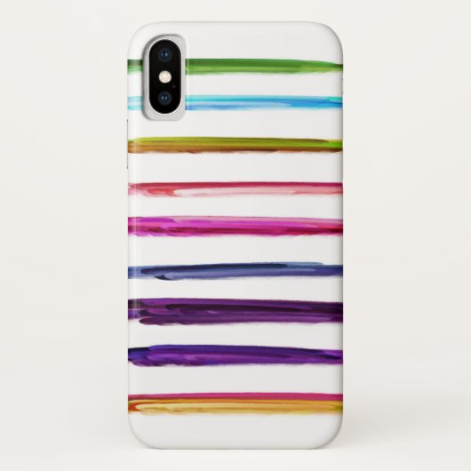抽象芸術絵を描の絵を描ブラシ Case-Mate iPhoneケース (裏面)