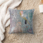 抽象芸術絵を描の背景ミックス・マイクス・アートワーク クッション (ブランケット)