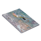 抽象芸術絵を描の背景。Mの作品 ノートブック (右側)