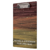 抽象芸術絵を描アクリルカスタマイズストローク クリップボード (左)