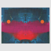 抽象芸術絵を描アートギフトティッシュペーパー 薄葉紙 (正面)