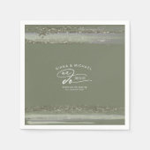 抽象芸術絵を描ストローク感謝ID886 スタンダードカクテルナプキン (正面)