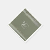 抽象芸術絵を描ストローク感謝ID886 スタンダードカクテルナプキン (角)