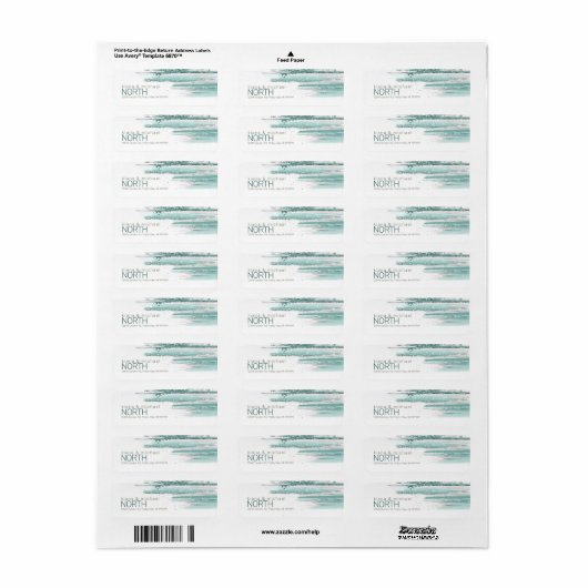 抽象芸術絵を描ストロ結婚ークのティール（緑がかった色）ID886 ラベル (フルシート)