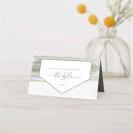 抽象芸術絵を描ストロ結婚ークのテーブルID886 プレイスカード