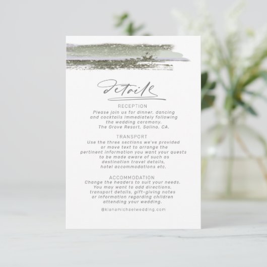 抽象芸術絵を描ストロ結婚ークの詳細ID886 エンクロージャーカード (スタンド正面)