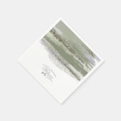 抽象芸術絵を描ストロ結婚ークのID886 スタンダードカクテルナプキン (角)