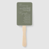 抽象芸術絵を描ストロ結婚ークのID886 ハンドファン (裏面)