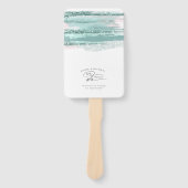 抽象芸術絵を描ストロ結婚ークWe Doティール(緑がかった色)ID886 ハンドファン (正面)