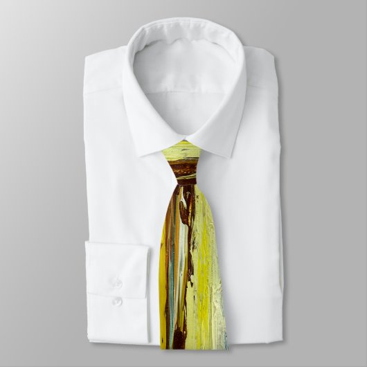 抽象芸術絵を描スリークス ネクタイ (タイ)