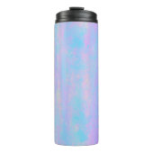 抽象芸術絵を描スロークマーメイドカラー タンブラー (正面)