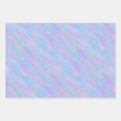 抽象芸術絵を描スロークマーメイドカラー ラッピングペーパーシート (正面3)