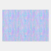 抽象芸術絵を描スロークマーメイドカラー ラッピングペーパーシート (正面)