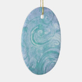 抽象芸術絵を描スワーズ セラミックオーナメント (右)
