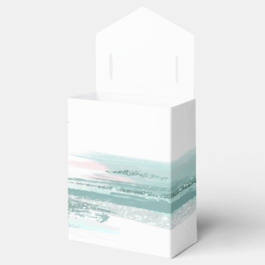 抽象芸術絵を描ス結婚ロークありがとうティール(緑がかった色)ID886 フェイバーボックス (オープン)