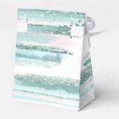 抽象芸術絵を描ス結婚ロークありがとうティール（緑がかった色）ID886 フェイバーボックス (裏面サイド)