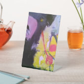 抽象芸術絵を描ズジェフハンカマーアルチュンハウスアート 台座サイン (インサイチュ)