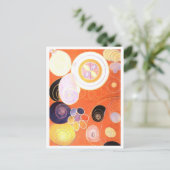 抽象芸術絵を描ズバイヒルマafクリント ポストカード (スタンド正面)