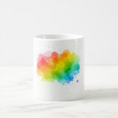 抽象芸術絵を描セラミックスマグ芸術的 – およびVi コーヒーマグカップ (中央)