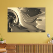 抽象芸術絵を描ドリップアートキャンバス印刷 キャンバスプリント (インサイチュ (リビング))