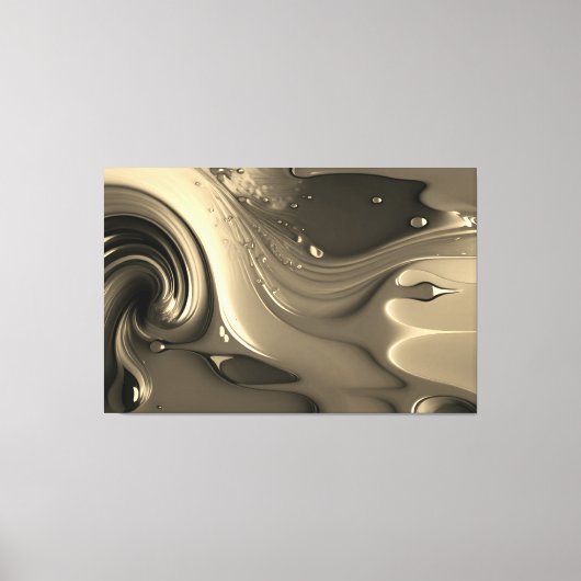 抽象芸術絵を描ドリップアートキャンバス印刷 キャンバスプリント (正面)