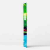 抽象芸術絵を描ハンドバックグラウンド、液体アクリルp Case-Mate iPhoneケース (裏面 / 右)