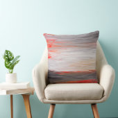 抽象芸術絵を描ブラシの線#10 クッション (椅子)