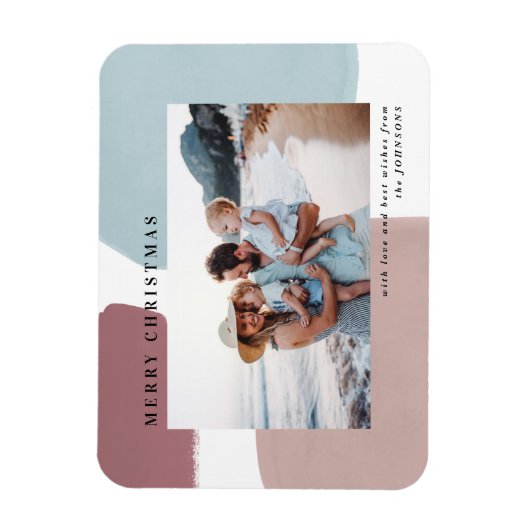 抽象芸術絵を描休日の写真 マグネット (縦)