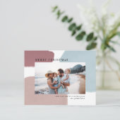 抽象芸術絵を描休日はがき ポストカード (スタンド正面)