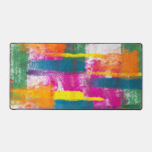 抽象芸術絵を描型 デスクマット (正面)