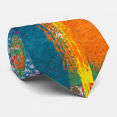 抽象芸術絵を描型 ネクタイ (ロール)