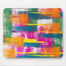 抽象芸術絵を描型 マウスパッド