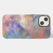 抽象芸術絵を描型 iPhoneケース (裏面横)