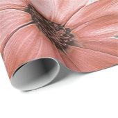 抽象芸術絵を描家飾り花油 ラッピングペーパー (ロールコーナー)