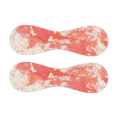 抽象芸術絵を描手水色背景2 野球ボール (パネル)