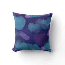 抽象芸術絵を描水色ブルーピンク