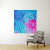 抽象芸術絵を描油のテクスチャ、背景 タペストリー (インサイチュ(横))