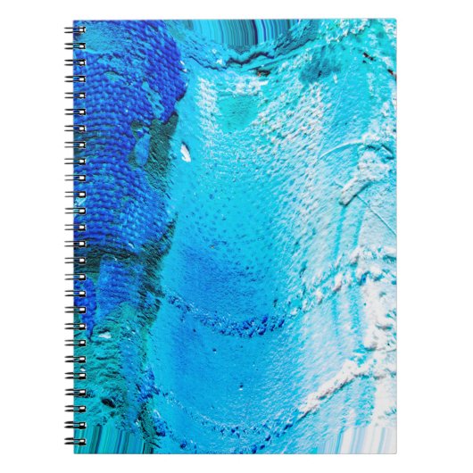 抽象芸術絵を描油テクスチャのキャンバス、背景。 ノートブック (正面)
