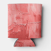 抽象芸術絵を描油、canvasテクスチャ 缶クーラー (正面)