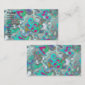 抽象芸術絵を描流出 名刺 (正面/裏面)