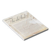 抽象芸術絵を描金ゴールドテクスチャ書To Doリスト ノートパッド (アングル)