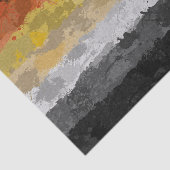 抽象芸術絵を描（ばちゃばちゃ）跳ねるゲイベアプライドフラグ 薄葉紙 (詳細)